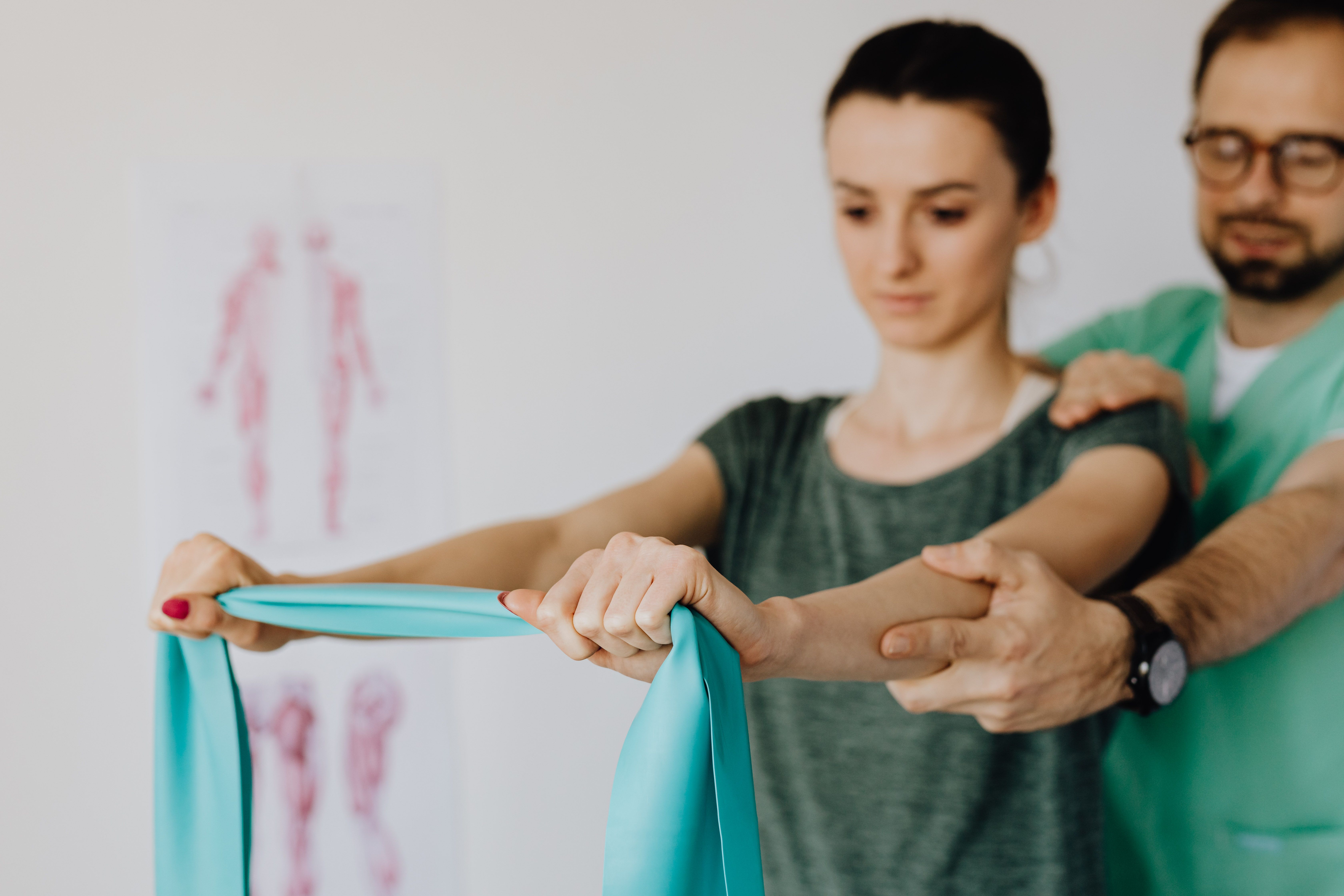 School health professional providing services to a student