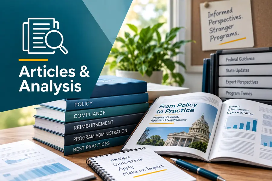 School Medicaid Articles and Analysis