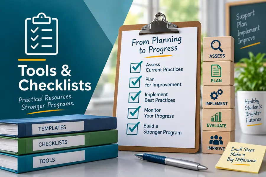 School Medicaid Tools and Checklists for program planning and improvement